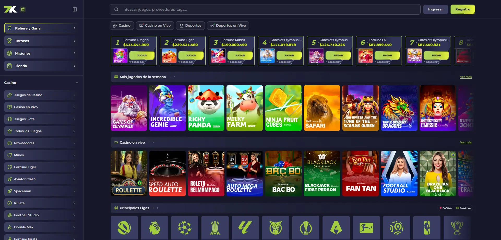 Aplicación móvil de Bet7k Casino — juega desde tu smartphone